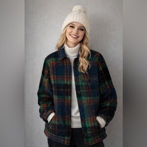 Zara Plaid Shacket